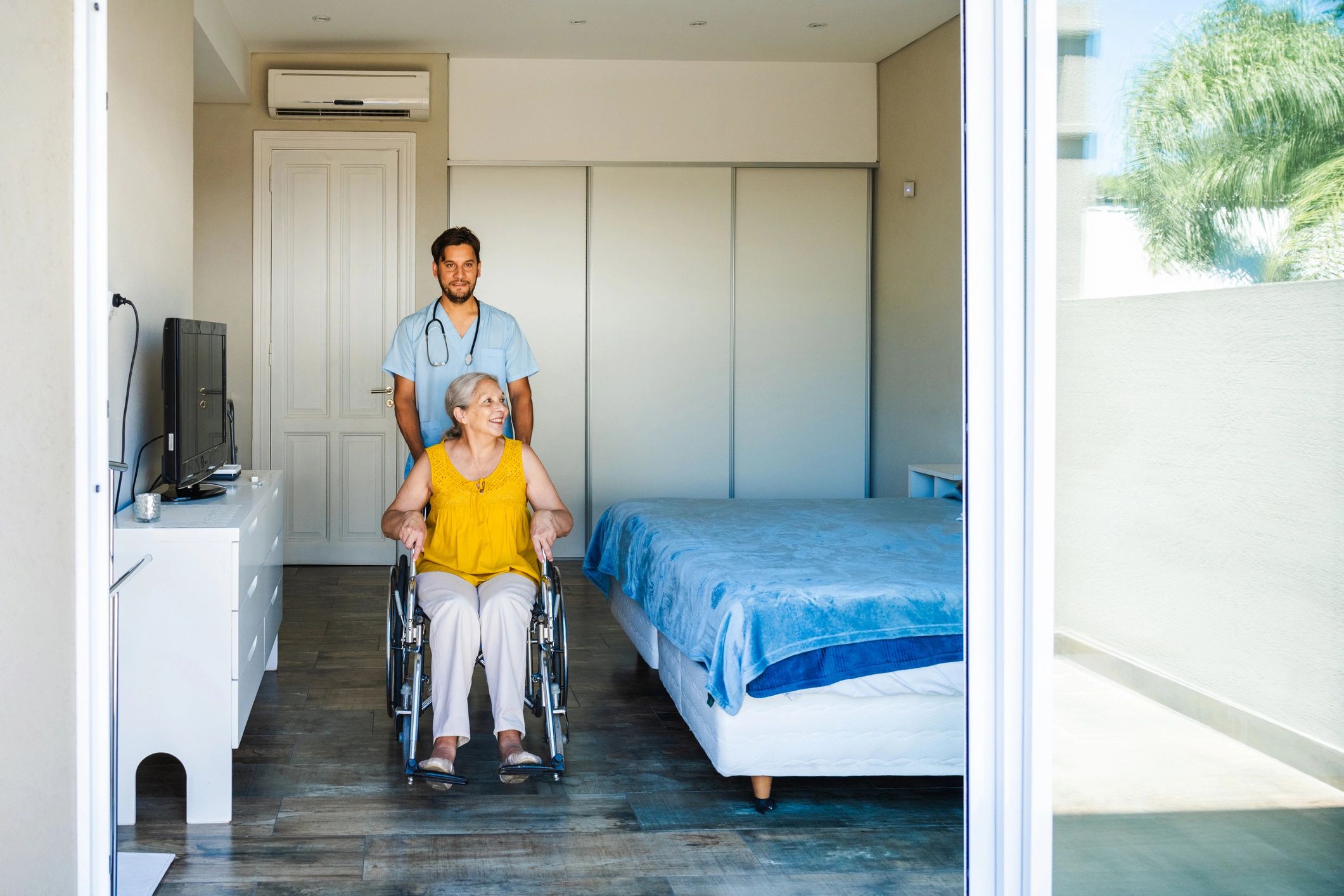 Supportive in-home care setting